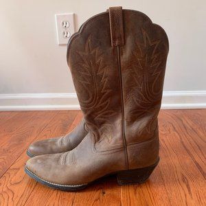 Ariat Women's Heritage R Toe Western Cowboy Boot